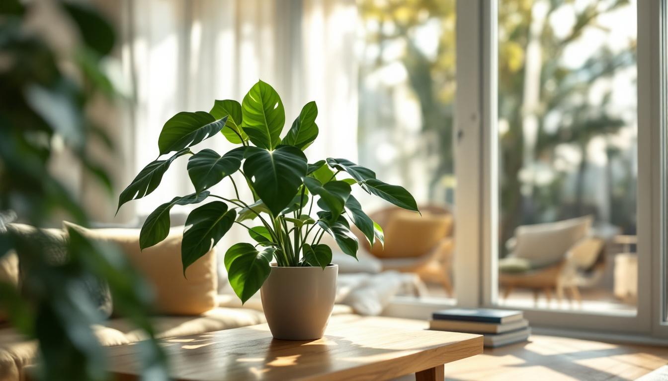ontdek deze ongelooflijke plant die de lucht tot wel 30 keer krachtiger reinigt dan andere planten, voor een frisse en gezonde leefomgeving.