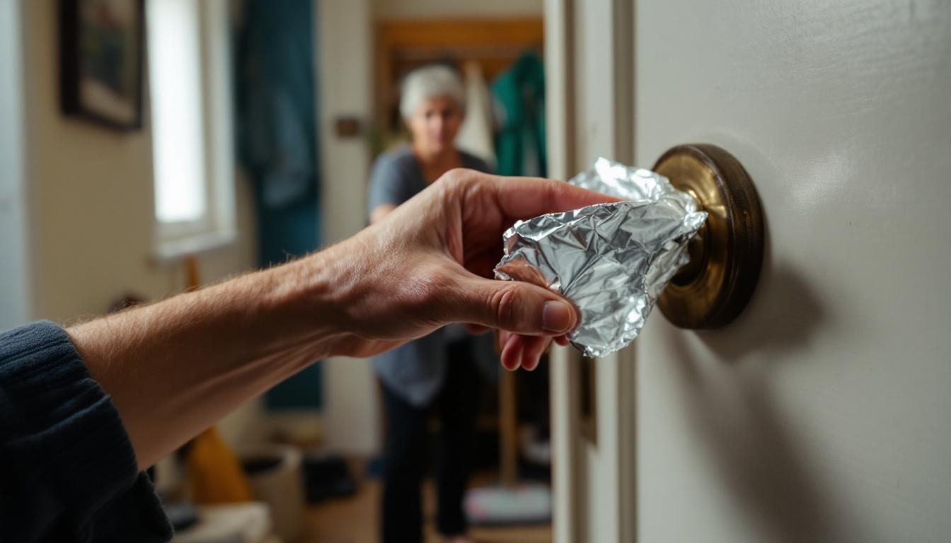 ontdek de verrassende reden achter het gebruik van aluminiumfolie op deurklinken en waarom deze gewoonte een zorgwekkende achtergrond heeft.