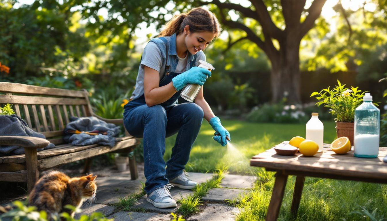 ontdek dit natuurlijke mengsel dat beter werkt tegen onkruid dan witte azijn en dat je waarschijnlijk al in huis hebt. gemakkelijk, effectief en milieuvriendelijk!