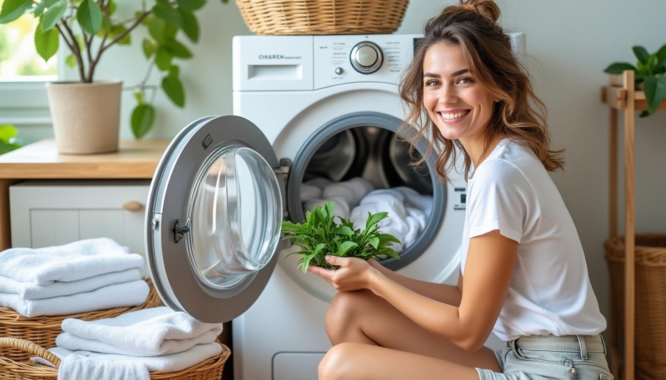 ontdek hoe laurierblaadjes in de wasmachine kunnen zorgen voor stralend witte kleding met deze verrassende en natuurlijke wasmethode.