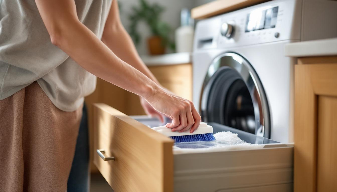 houd je wasmachine fris en schoon met slechts één dopje van dit krachtige middel. eenvoudig in gebruik en effectief tegen nare geurtjes en vuil.
