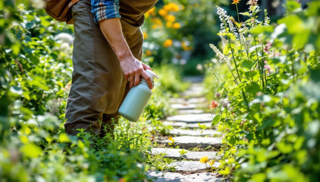 verwijder onkruid moeiteloos met ons natuurlijke middel dat al in één druppel effectief is. eenvoudig, snel en milieuvriendelijk.
