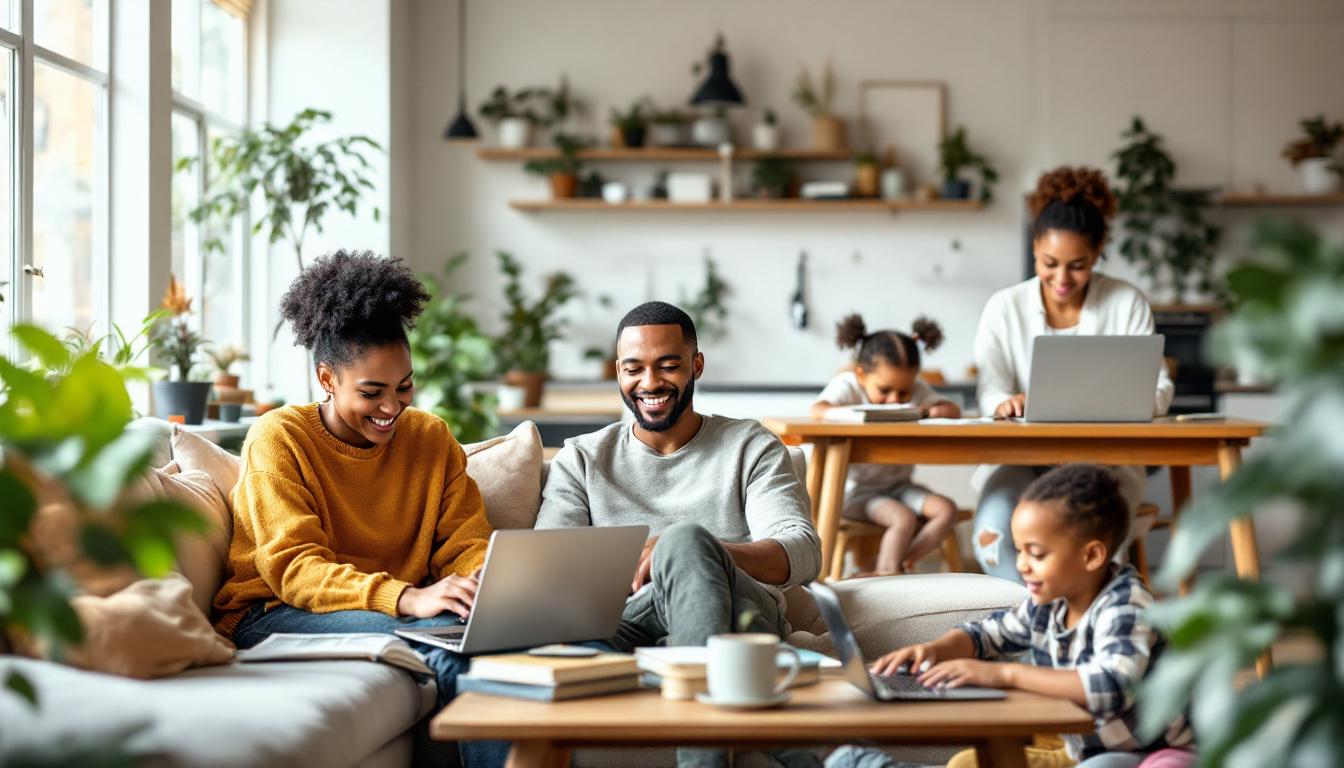vier jaar onderzoek bewijst dat thuiswerken ons welzijn en geluk aanzienlijk verbetert. ontdek hoe flexibel werken je levenskwaliteit kan verhogen.