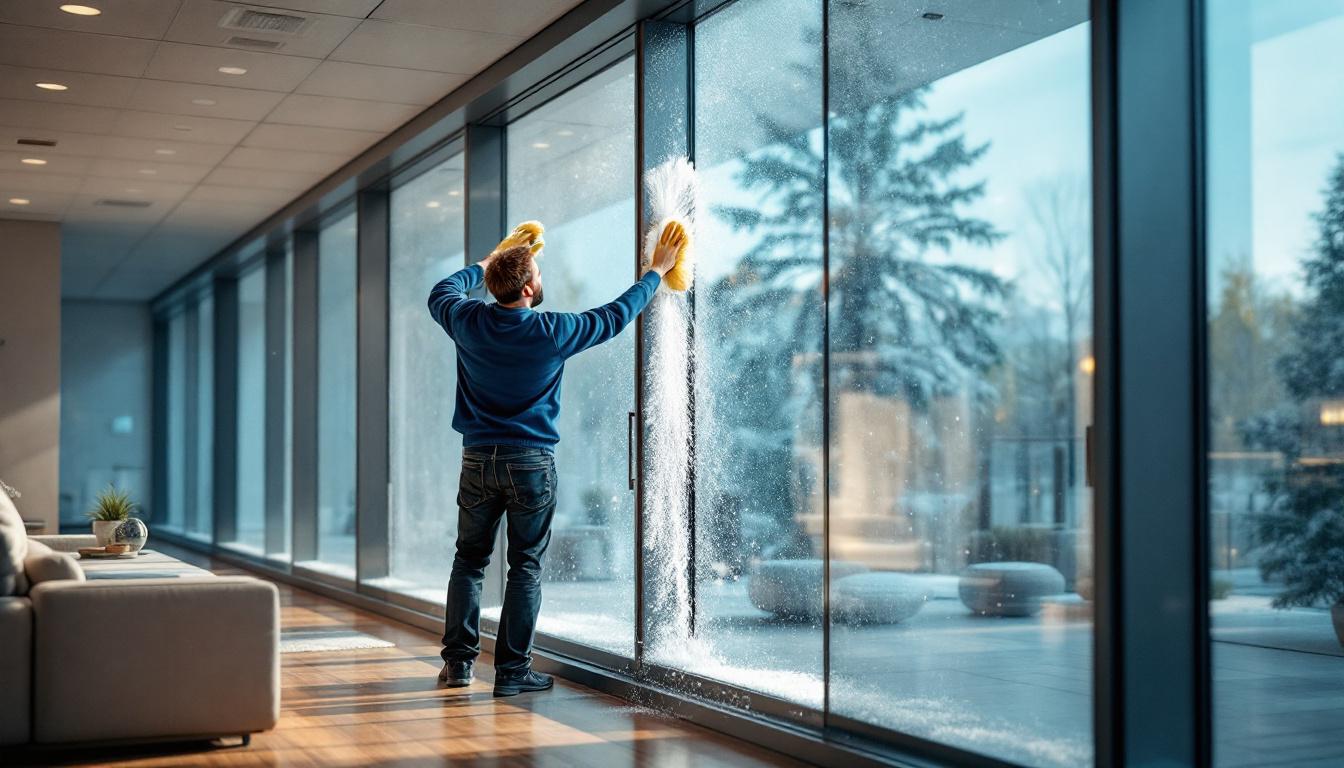 voeg gewoon een lepel toe aan je schoonmaakwater en geniet deze winter van kristalheldere, streeploze ramen. ontdek de eenvoudige schoonmaaktip voor een perfect uitzicht!