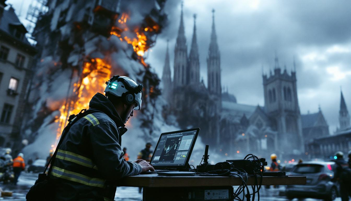 ontdek hoe een digitale assistent wordt ingezet om de instorting van de kathedraal van lausanne te voorkomen en het historische monument te beschermen.