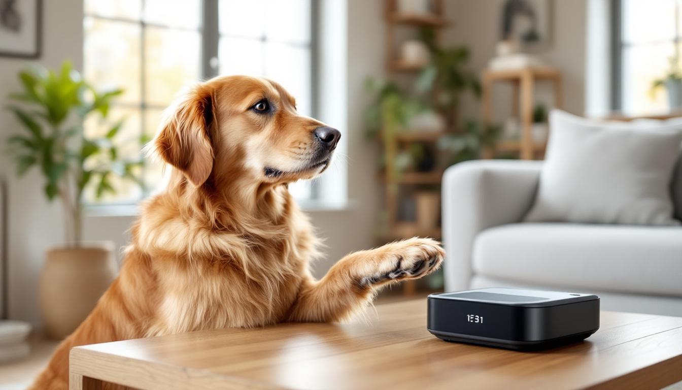 ontdek hoe nieuwe technologie huisdieren in staat stelt om zelf bepaalde apparaten te bedienen, waardoor hun interactie met de omgeving eenvoudiger en leuker wordt.